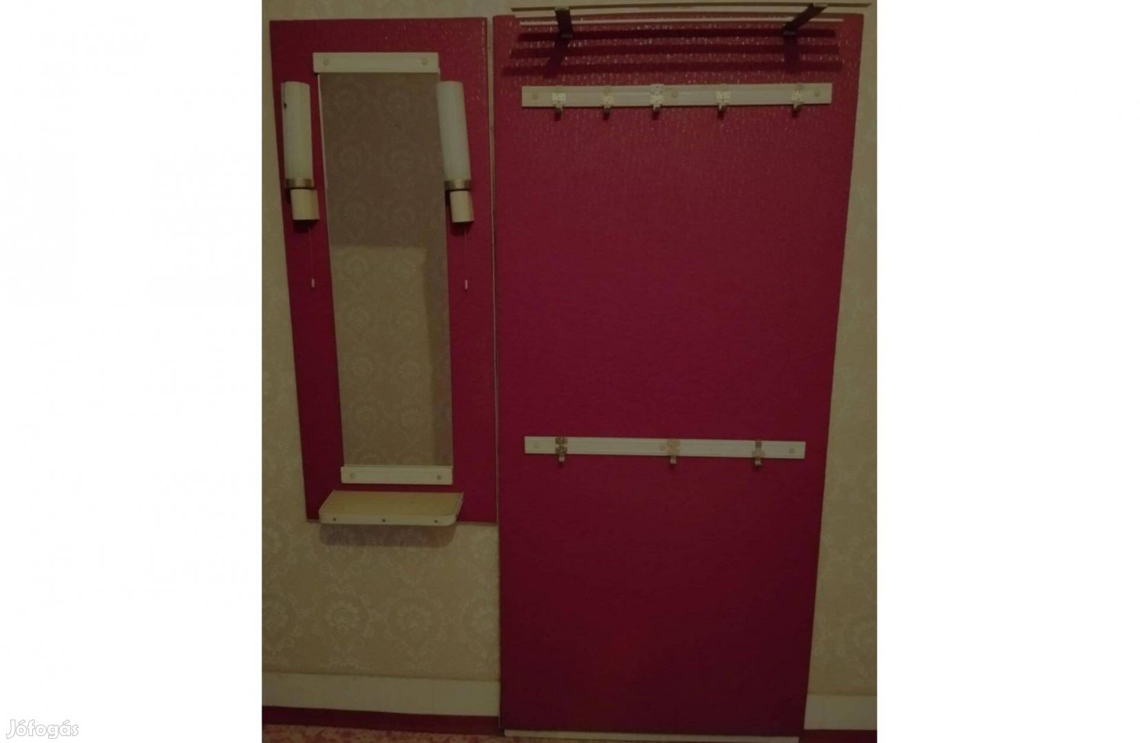 Falra szerelhető előszobafal