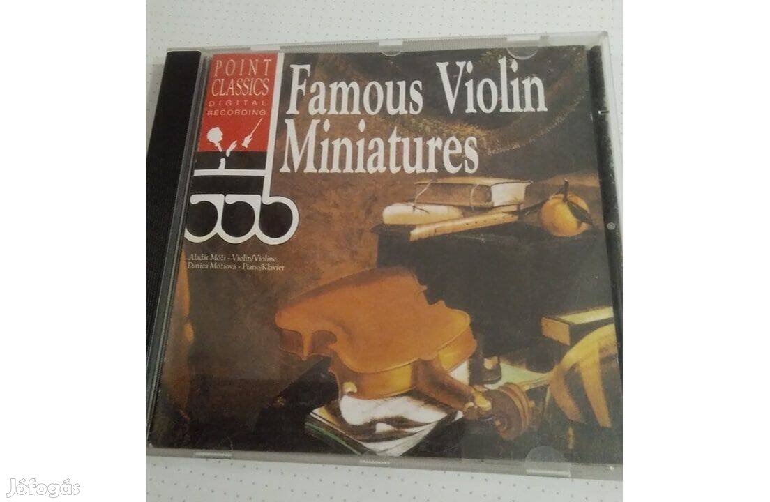 Famous Violin Miniatures CD eladó!