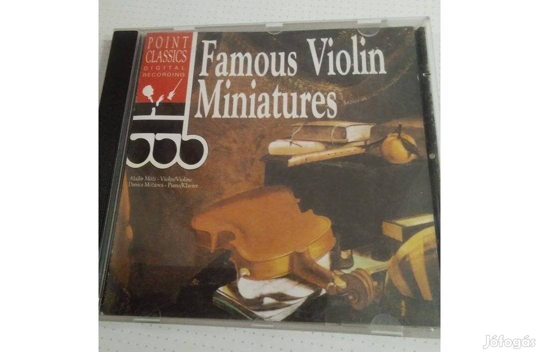 Famous Violin Miniatures CD eladó!