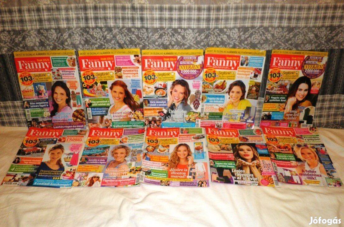 Fanny 10 db magazinok ujj