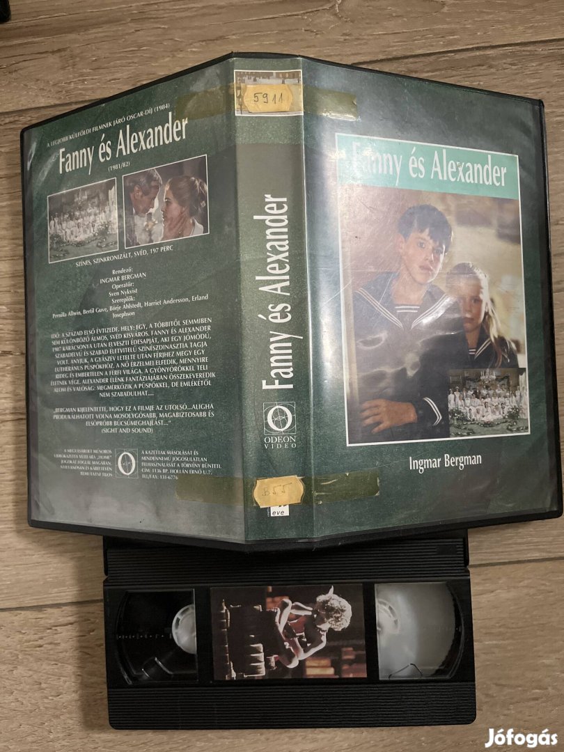 Fanny és Alexander vhs 