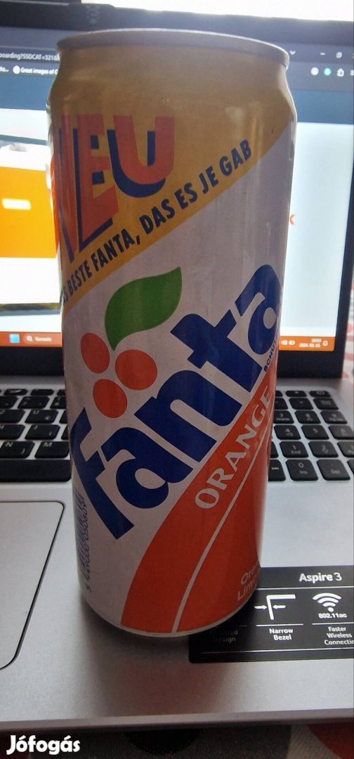 Fanta 0,5doboz 1982es 