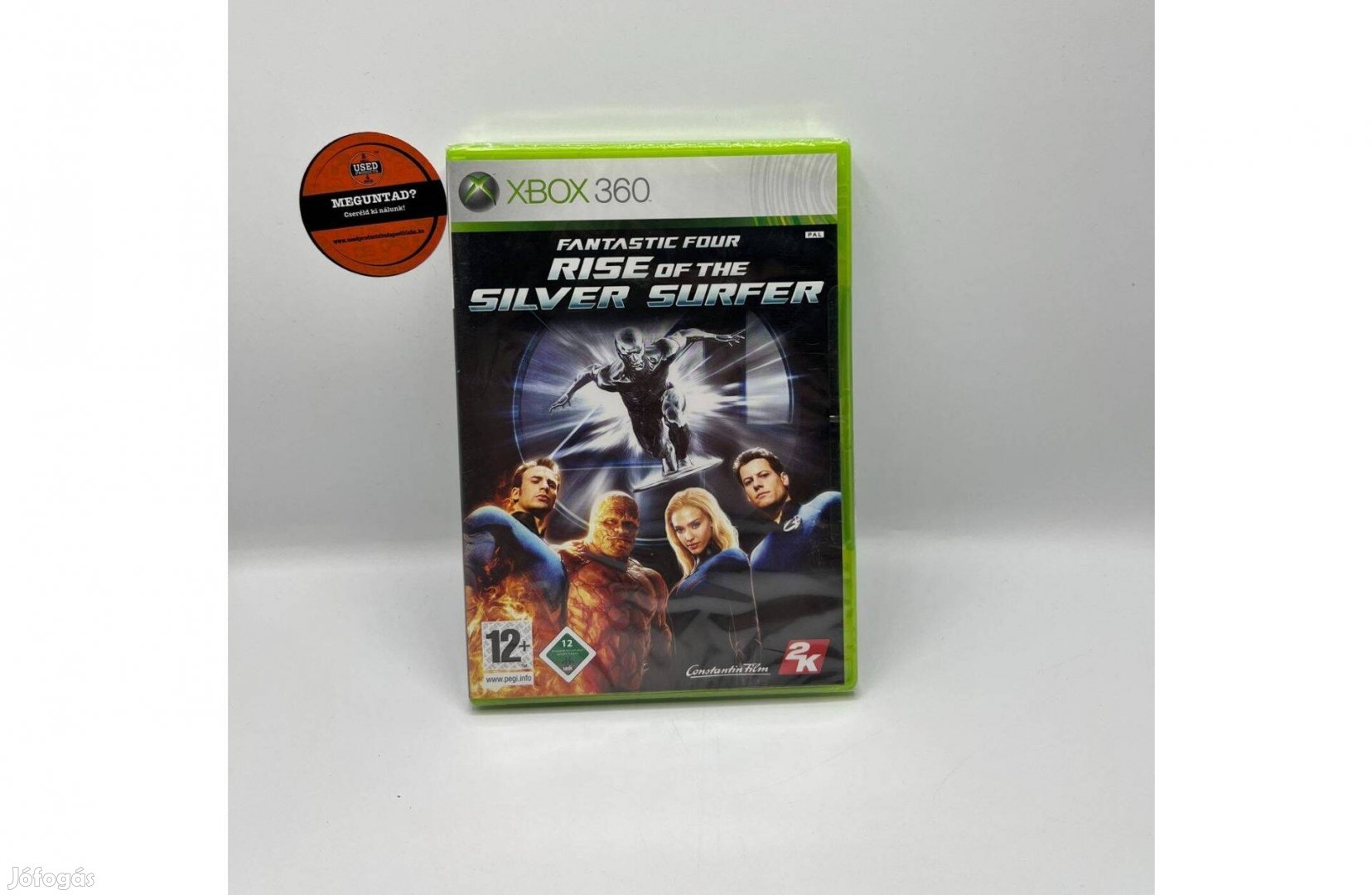 Fantastic Four Rise Of The Silver Surfer - Xbox 360 játék, Akciós