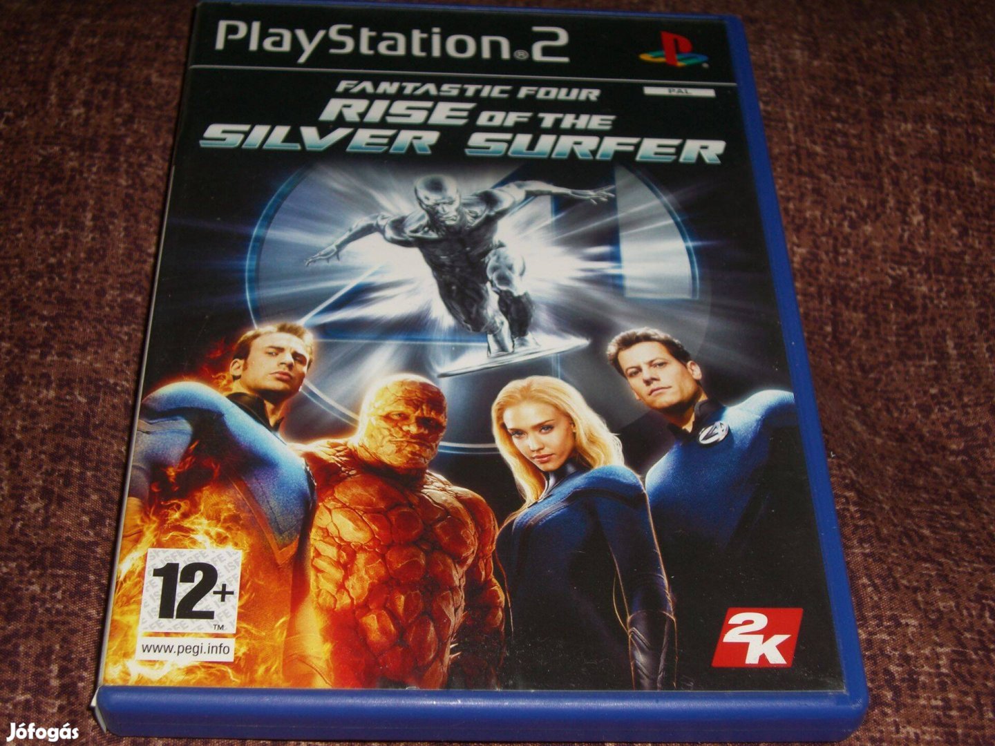 Fantastic Four Rise of the Silver Surfer Playstation 2 -re ( 3000 Ft )