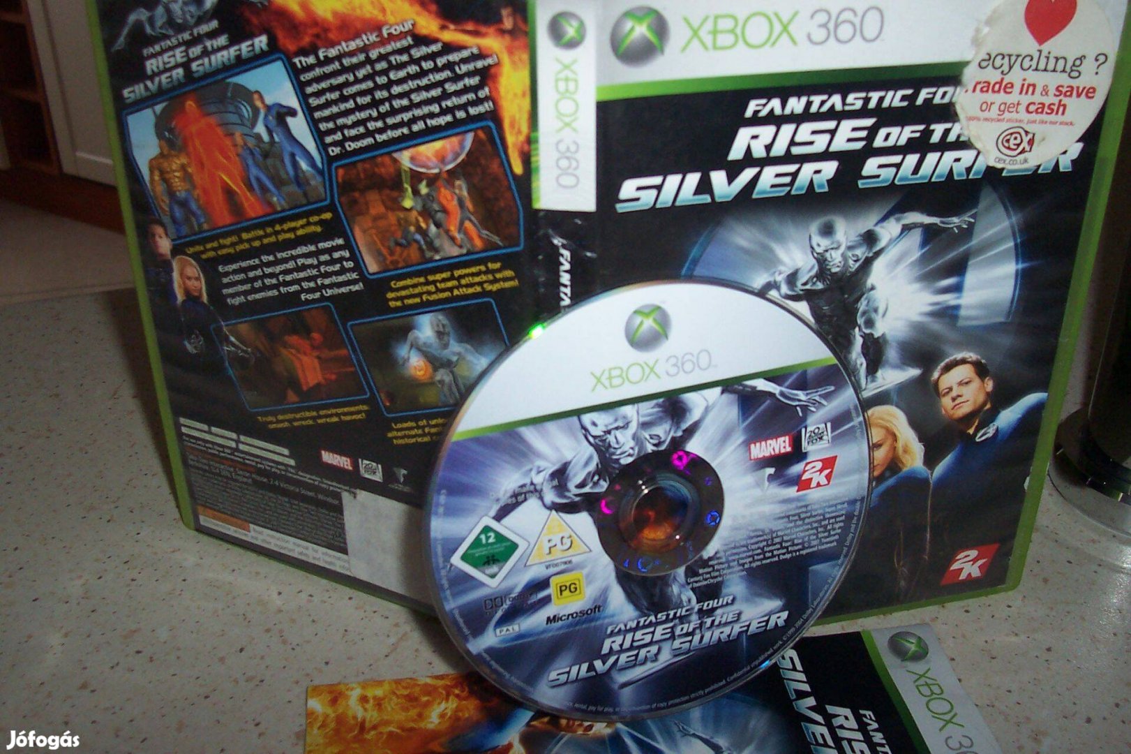 Fantastic Four: Rise of the Silver Surfer-xbox 360 konzolhoz játék