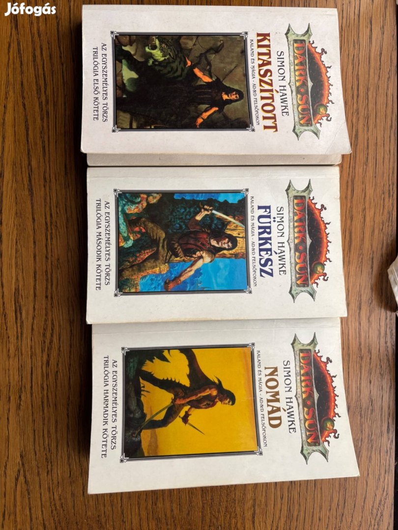 Fantasy regények Nomád trilógia