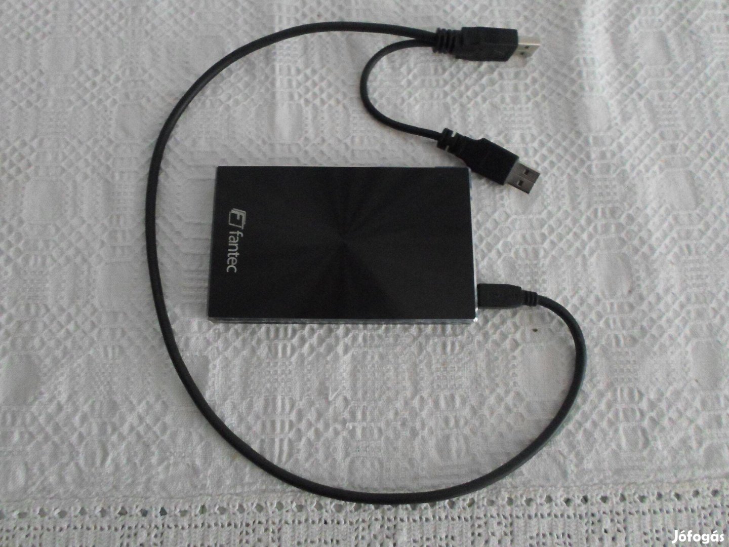 Fantec 500GB külső USB HDD winchester