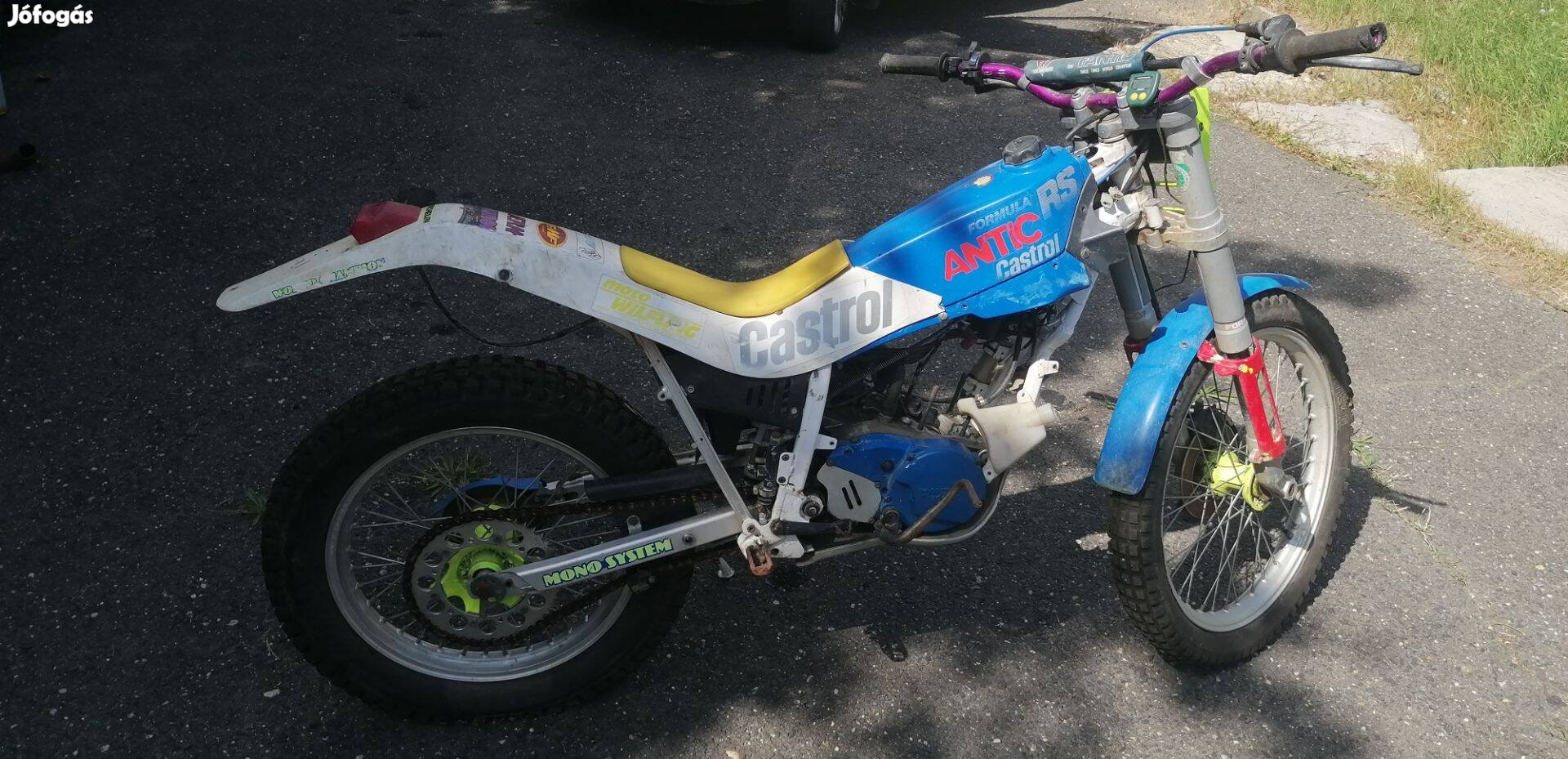 Fantic 250 K-oo triál motor