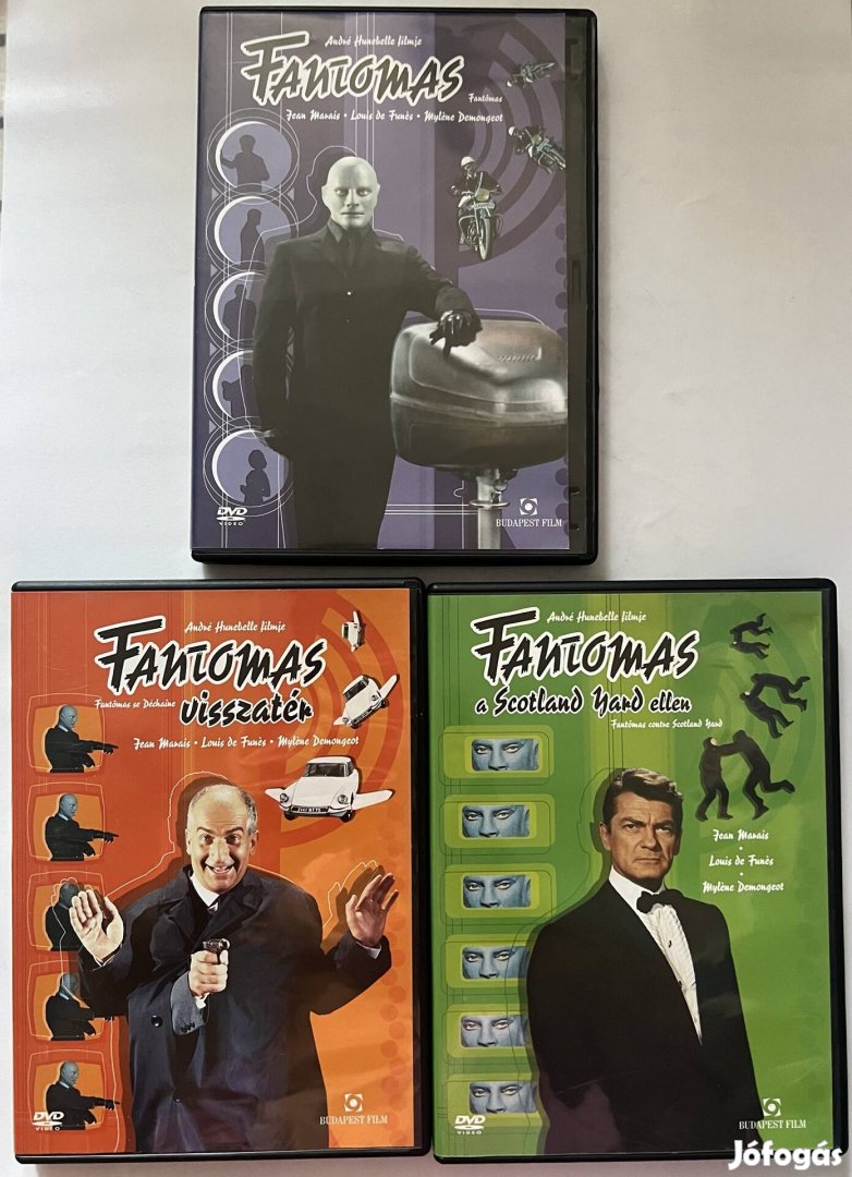 Fantomos trilógia dvd