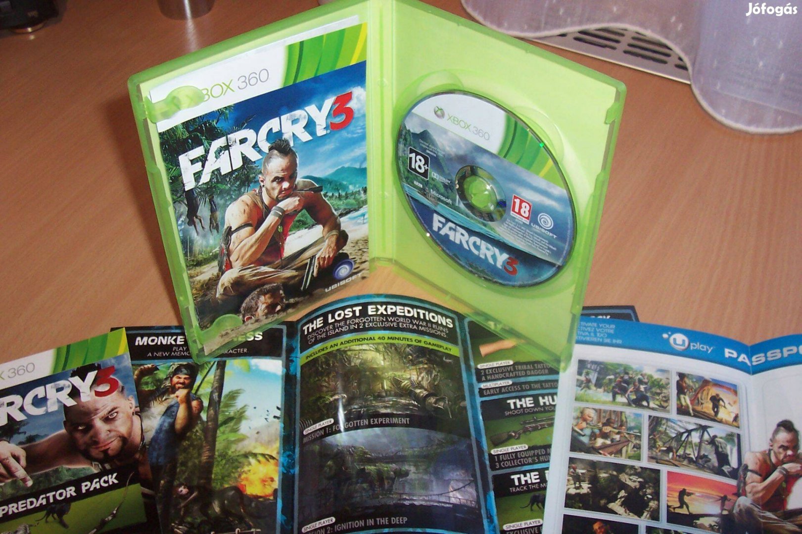 Far Cry 3 - eredeti xbox 360/ONE konzolhoz játéklemez