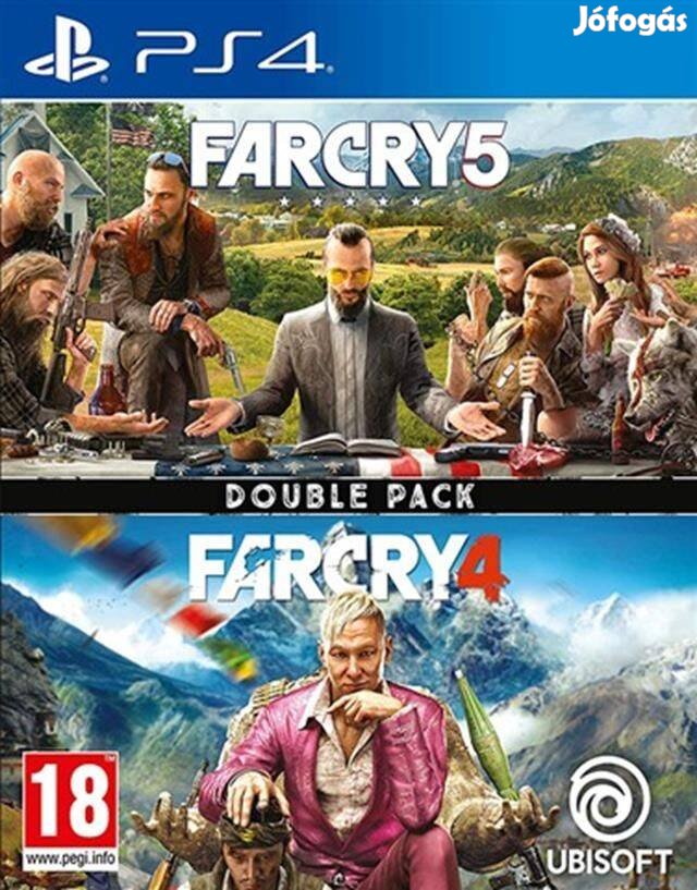 Far Cry 4 + Far Cry 5 (2 Discs) PS4 játék