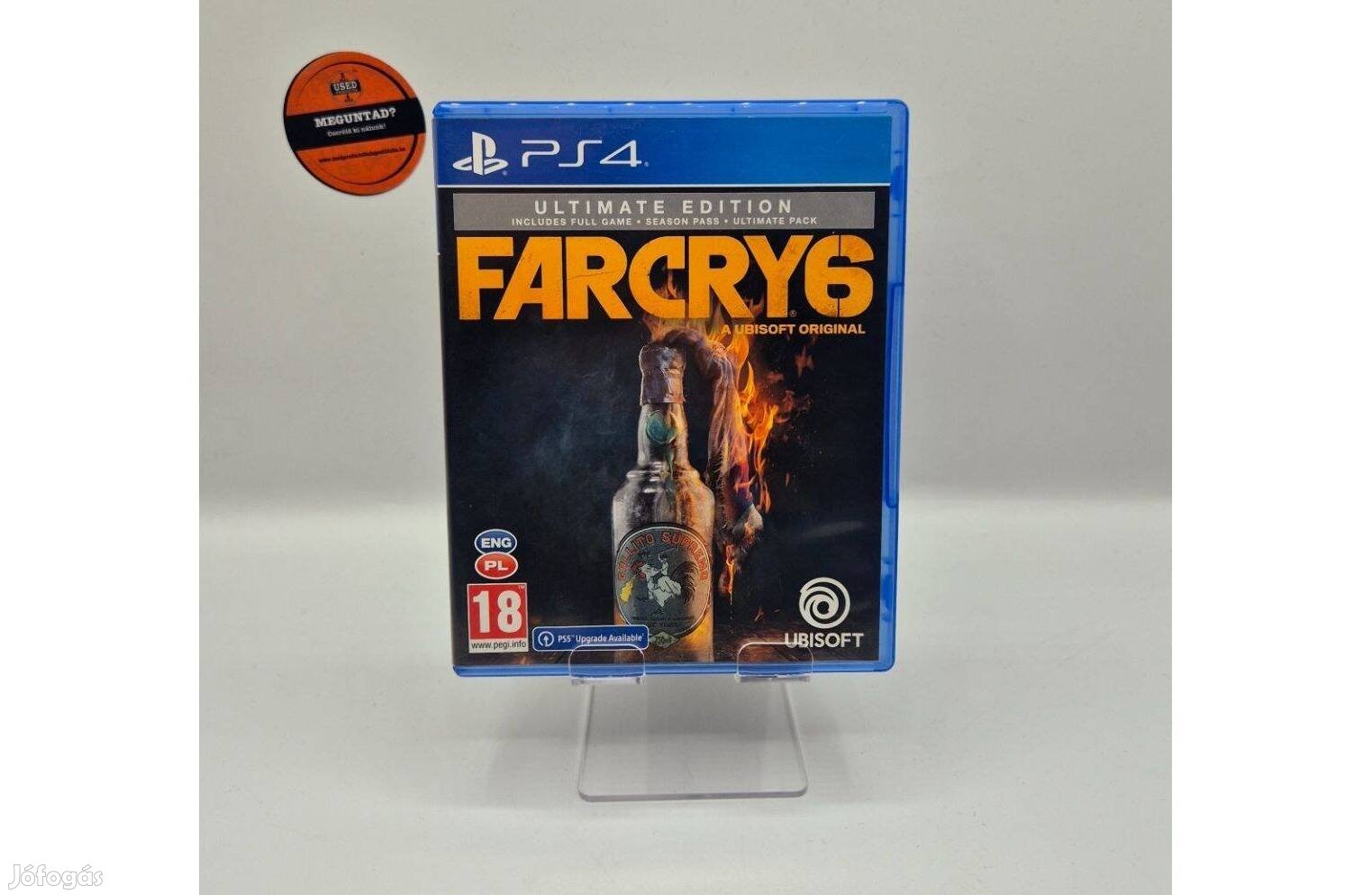 Far Cry 6 Ultimate Edition - PS4 játék, használt