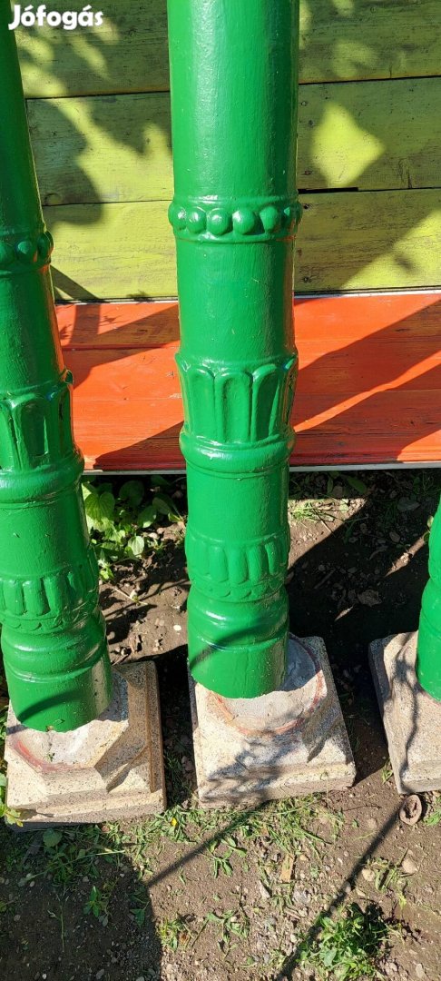 Faragott Antik Terasz Faoszlop, Veranda, Műkő Tappal