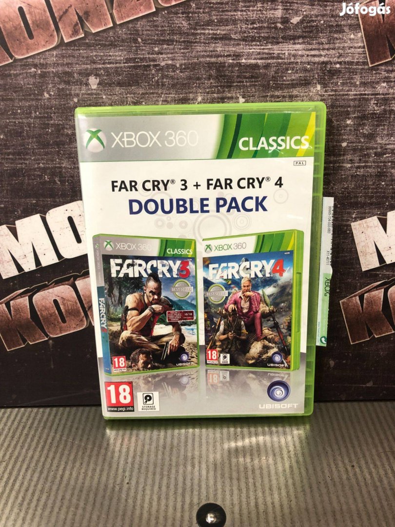 Farcry 3 + Farcry 4 Double Pack Xbox 360