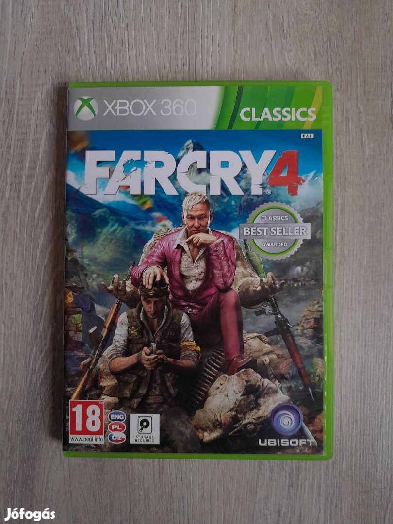 Farcry 4 Xbox 360 játék