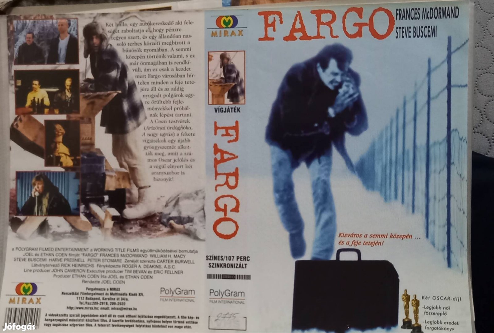 Fargo - krimi vhs - nagytok