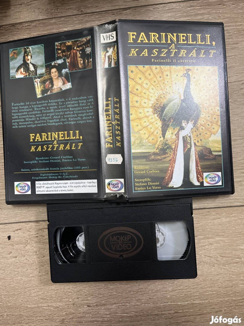 Farinelli a kasztrált vhs 