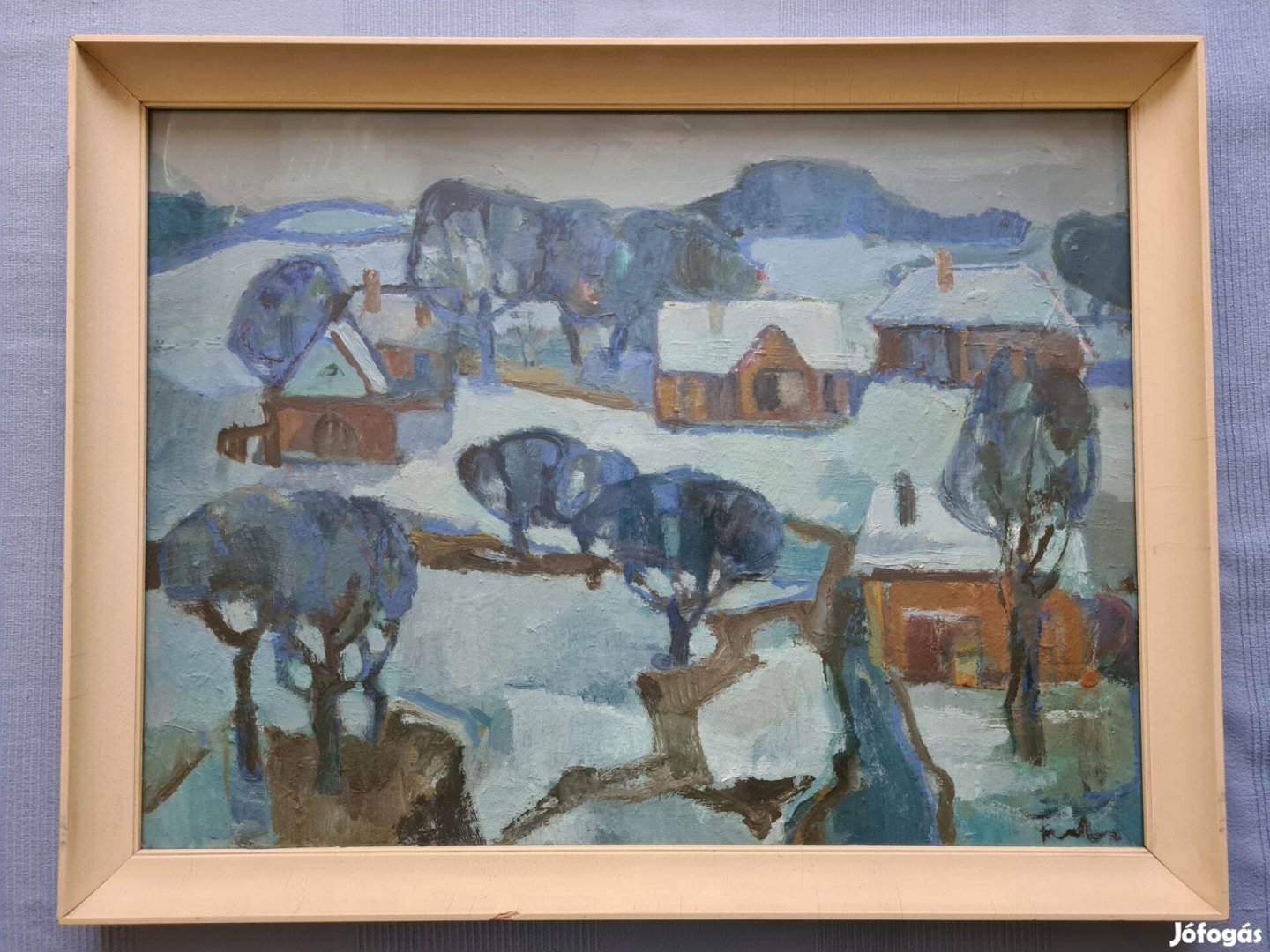 Farkas Lídia Tél festmény