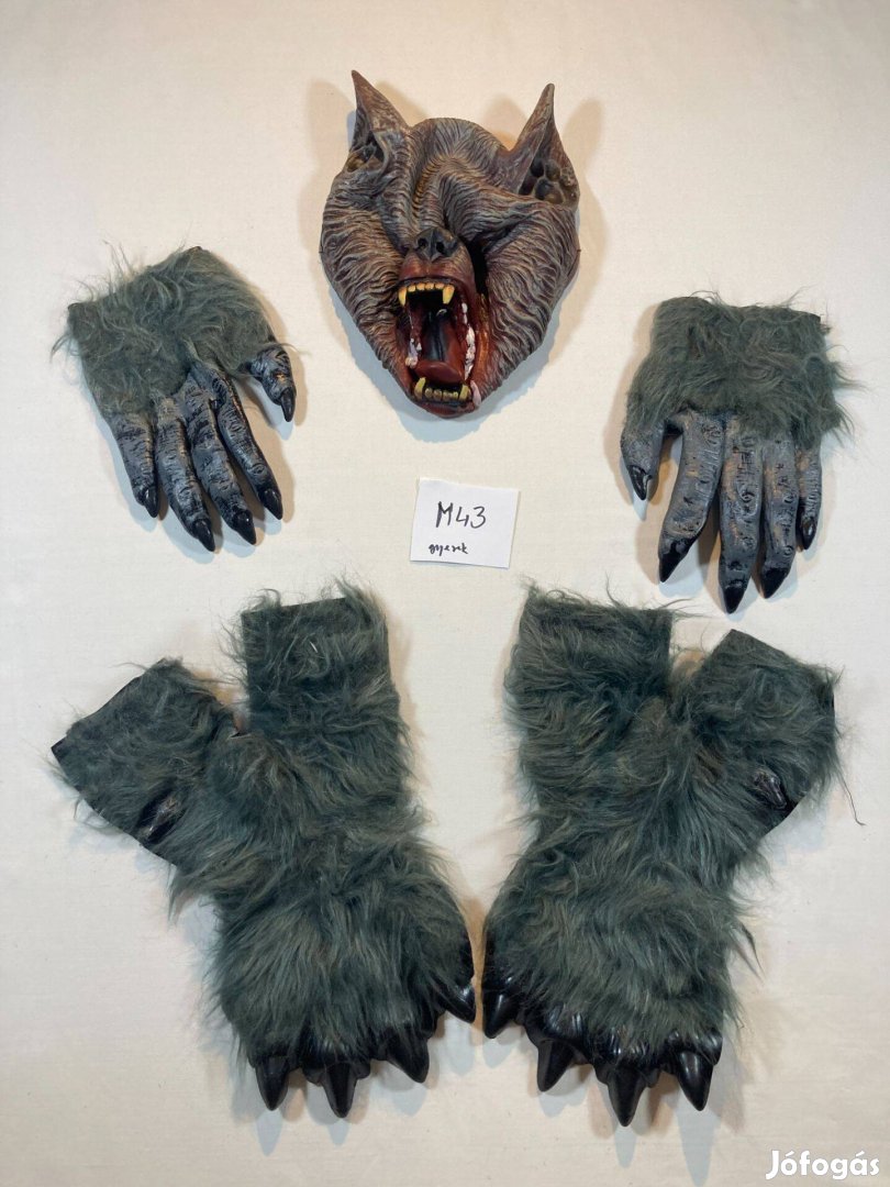 Farkas jelmez, állat jelmez M43