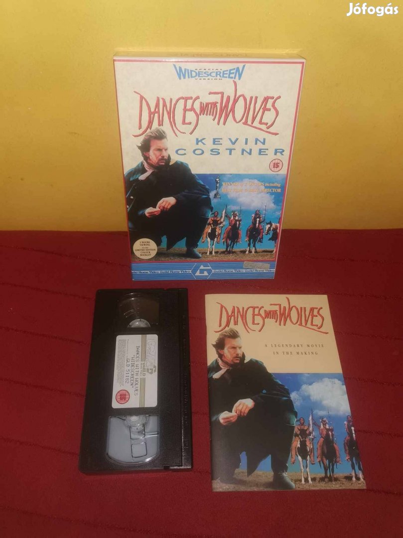 Farkasokkal táncoló (Dances with Wolves) Limited Edition VHS Box Set