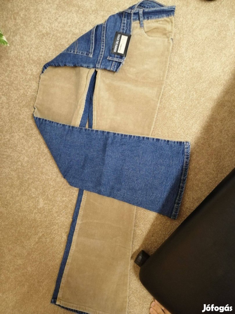 Farmer-bársony nadrág nőilány 26, 27, 29, 34-es méret