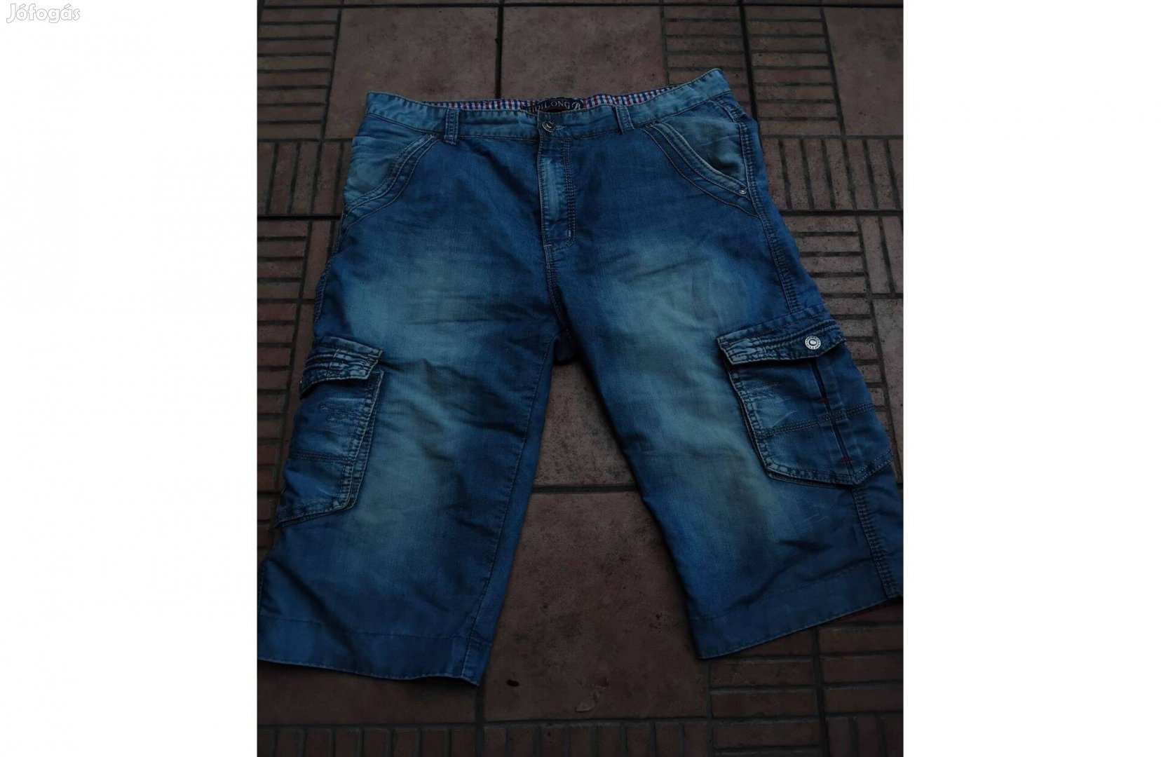 Farmernadrág farmer térdnadrág rövidnadrág L XL