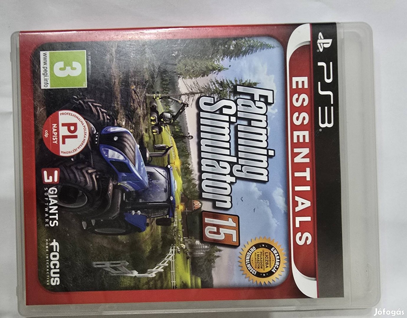 Farming Simulator 15 Ps3 használt játék Playstation 3 