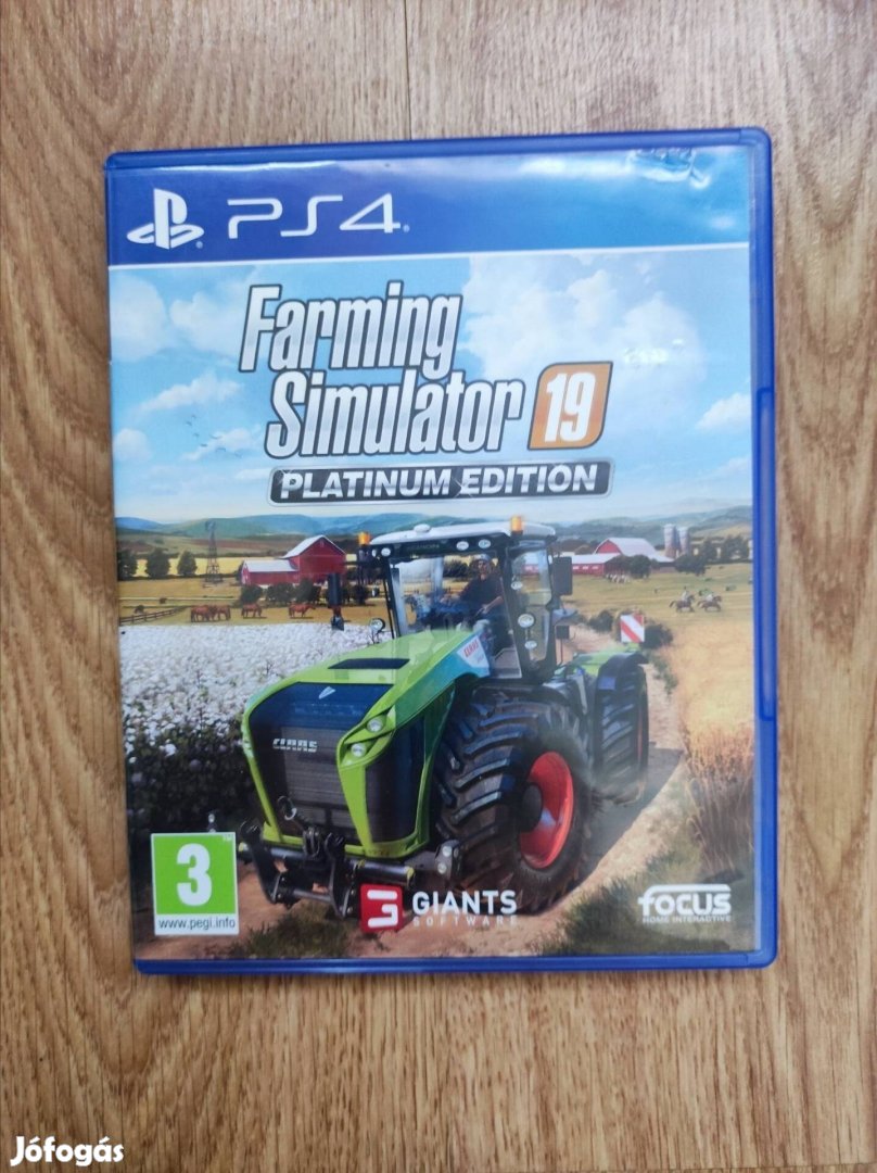 Farming Simulator 19 Playstation 4  Játék Ps4