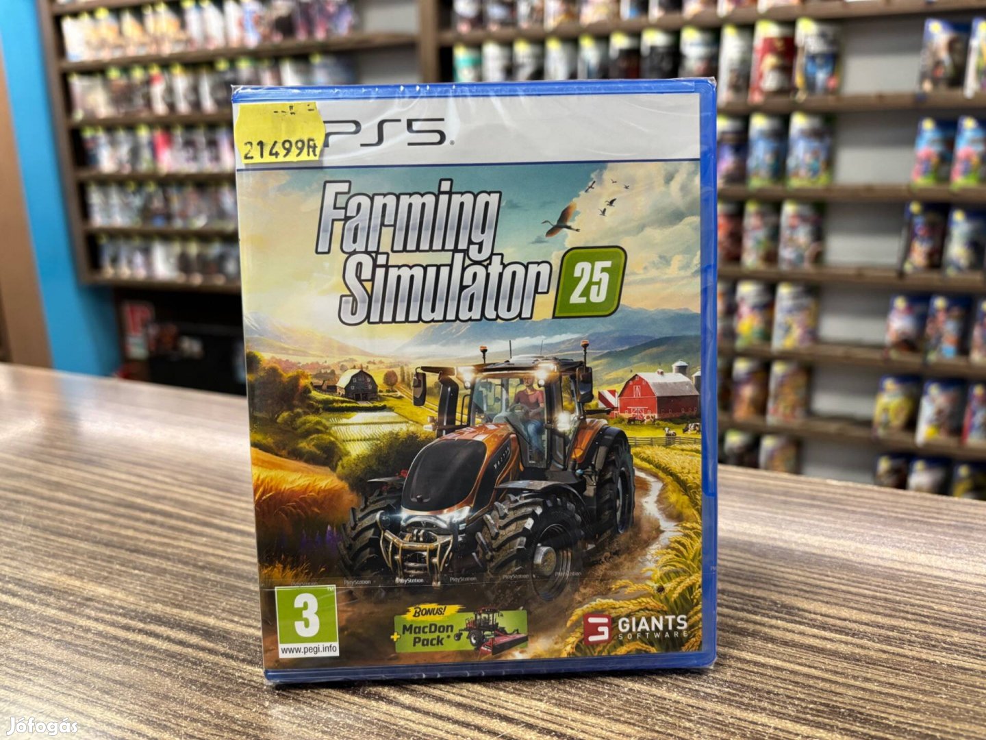 Farming Simulator 25 Új Playstation 5 játékszoftver