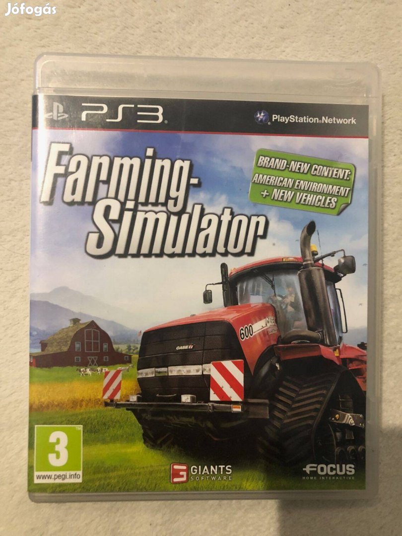 Farming Simulator Ps3 Playstation 3 játék