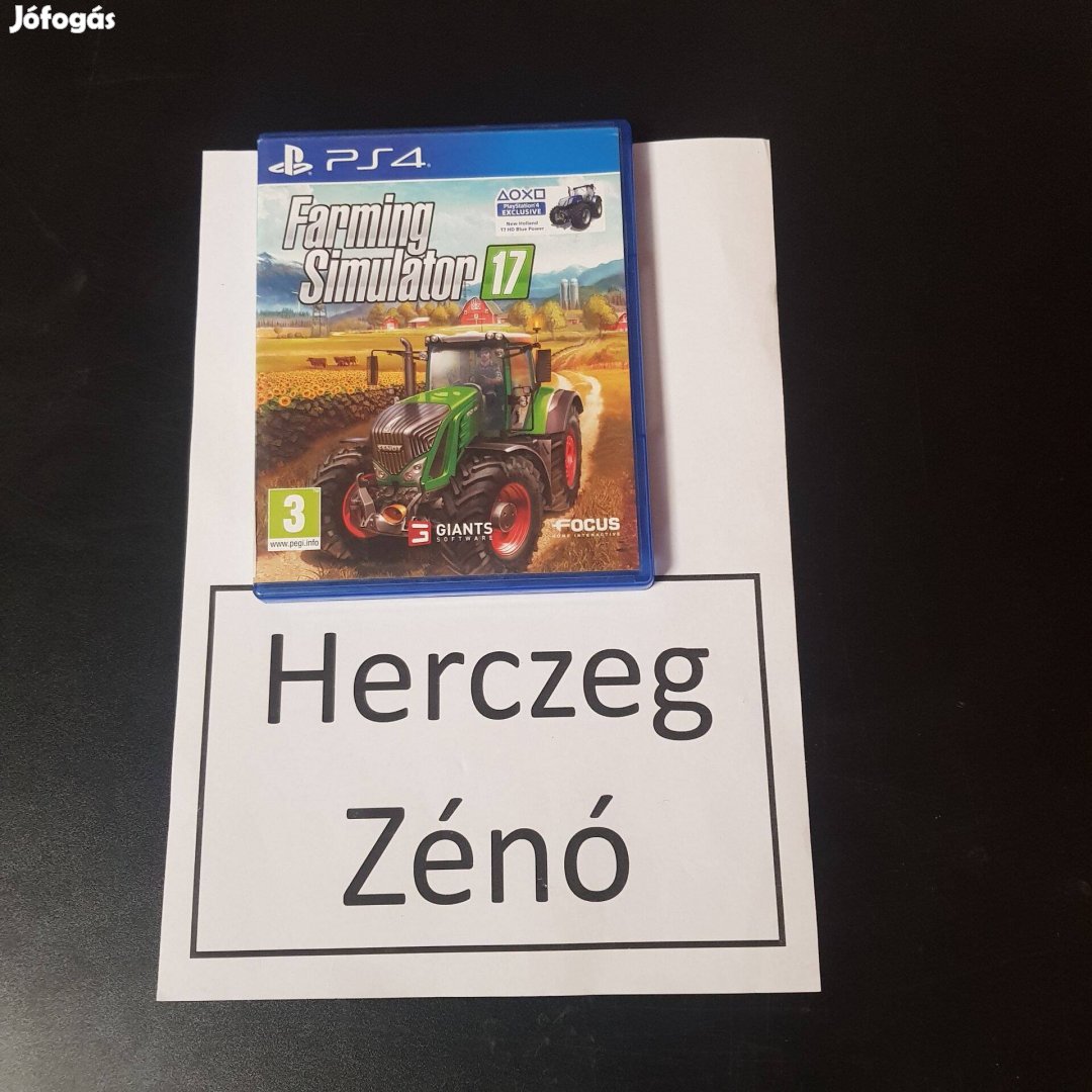 Farming simulator 17 ps4