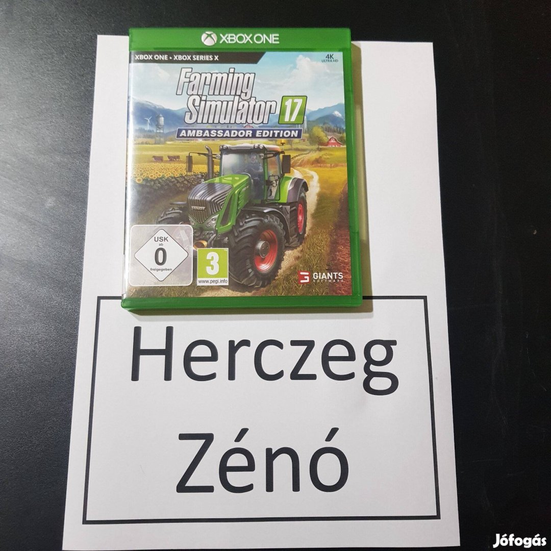 Farming simulator 17 xbox one