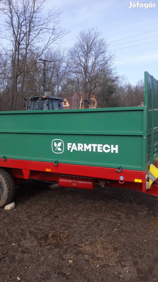 Farmtech 5.5t traktor földmunkagép csere