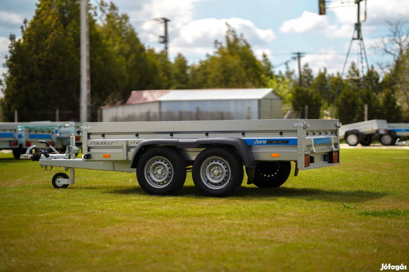 Faro Solidus Max 263 (263 x 150) fékes 2000 kg utánfutó