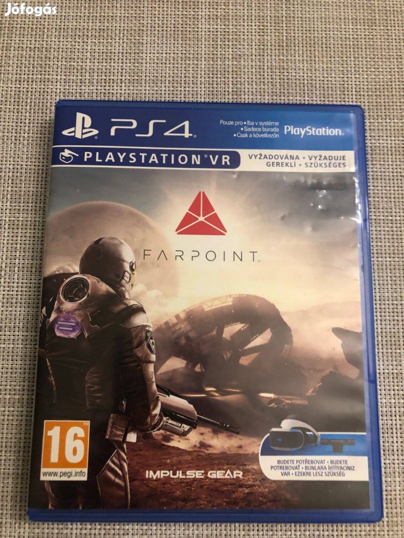 Farpoint Ps4 Playstation 4 VR játék