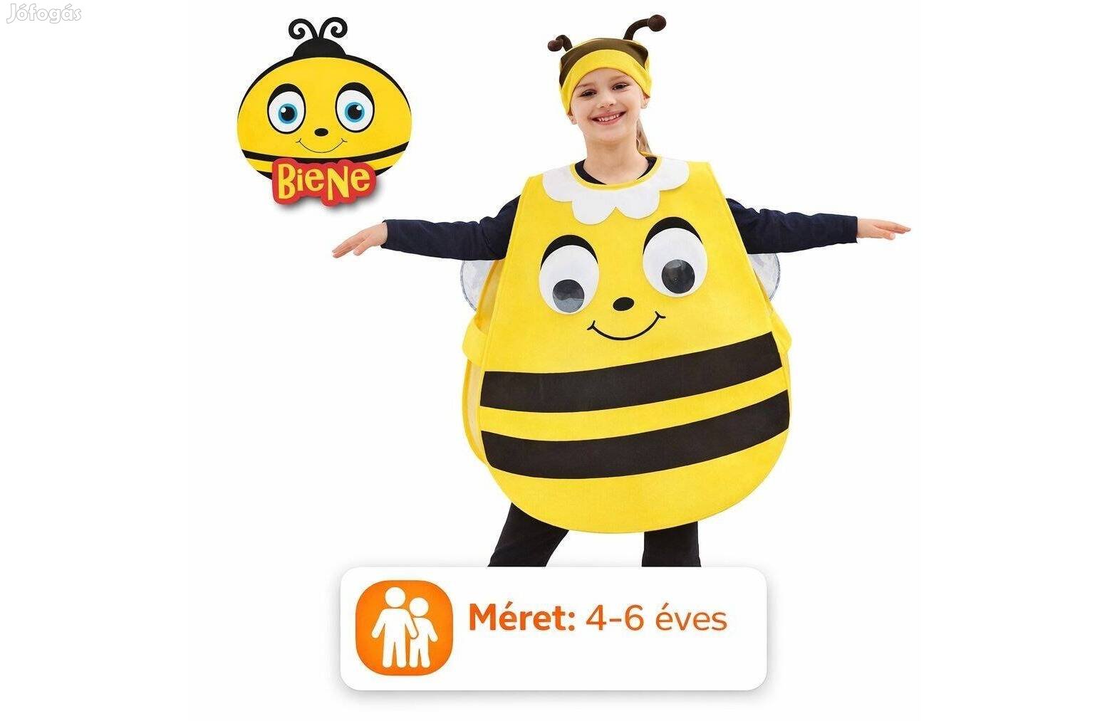 Farsangi méhecske jelmez gyerekeknek 46 évvidám állatos
