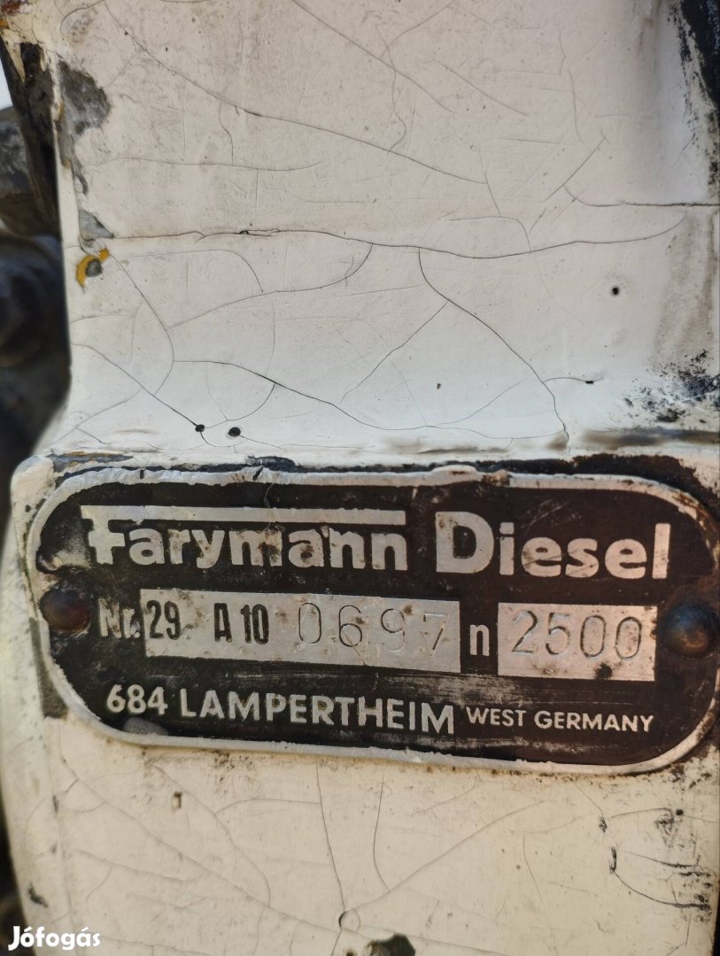 Farymann Diesel eladó hibásan!