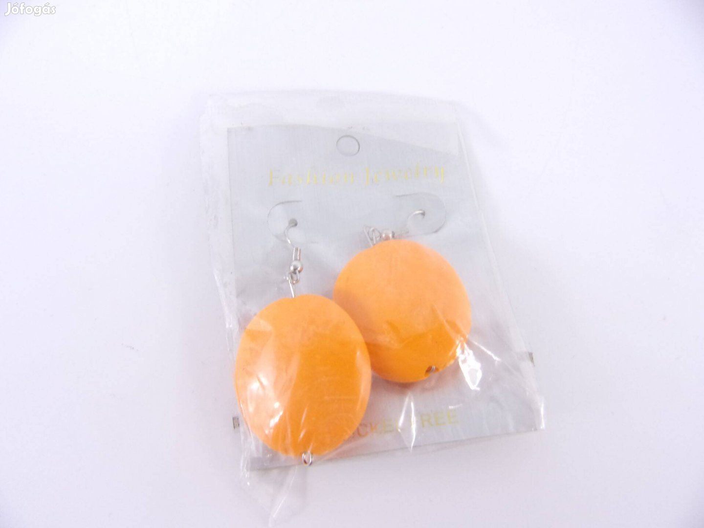 Fashion Jewelry narancssárga színű fülbevaló