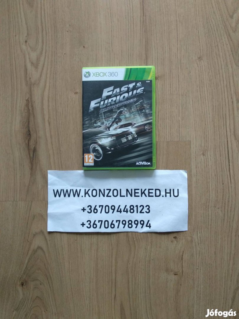 Fast Furious Showdown Xbox 360 játék