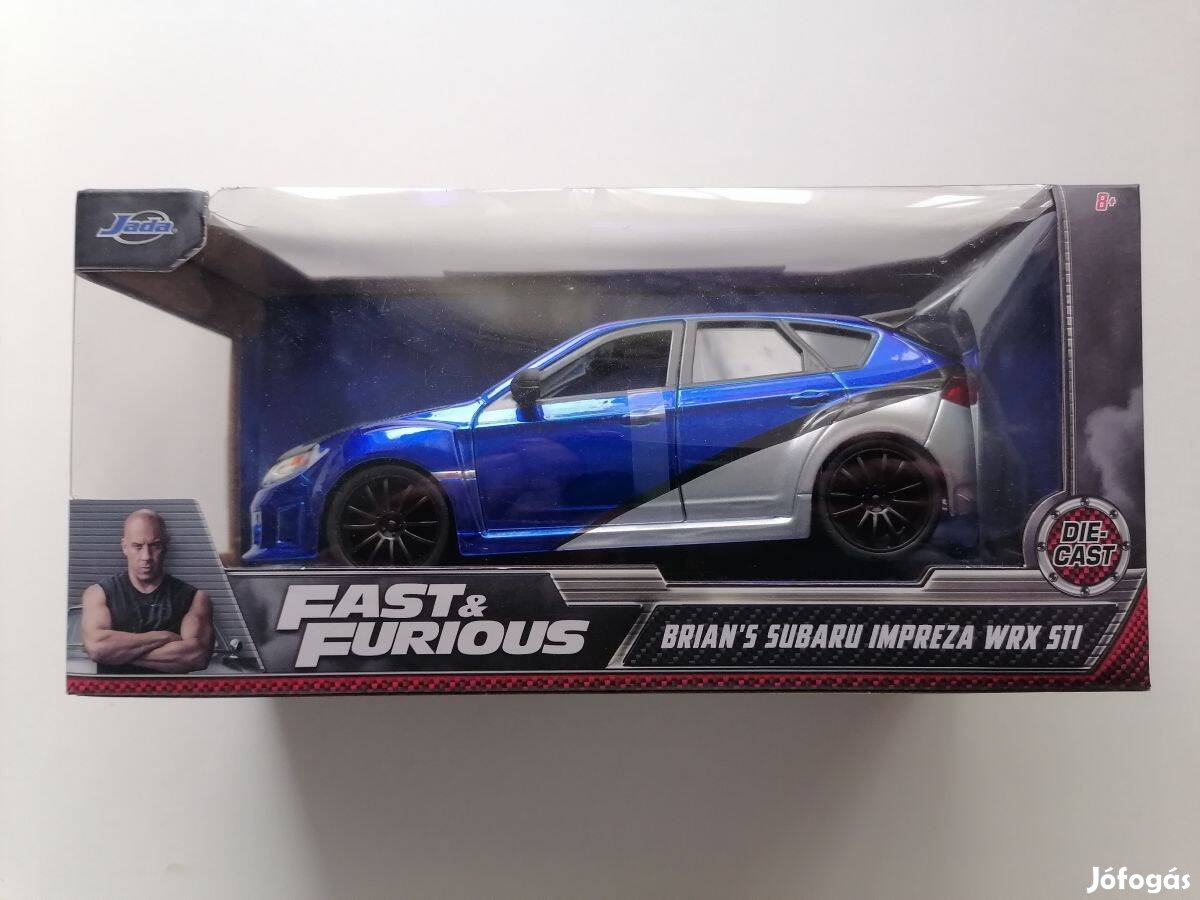 Fast & Furious Brian's Subaru Impreza Wrx STi 1:24 Autó modell