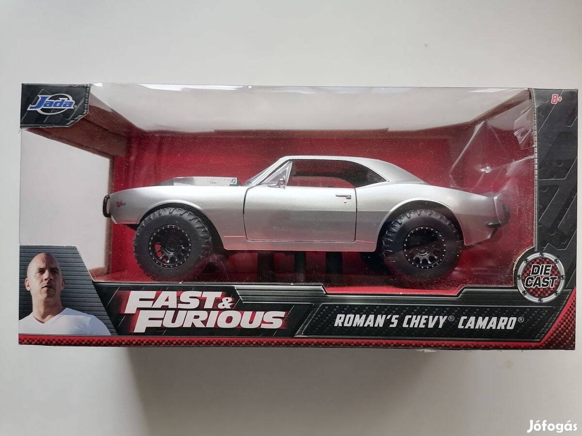 Fast & Furious Halálos Iramban Roman's Chevy Camaro 1:24 Autó modell