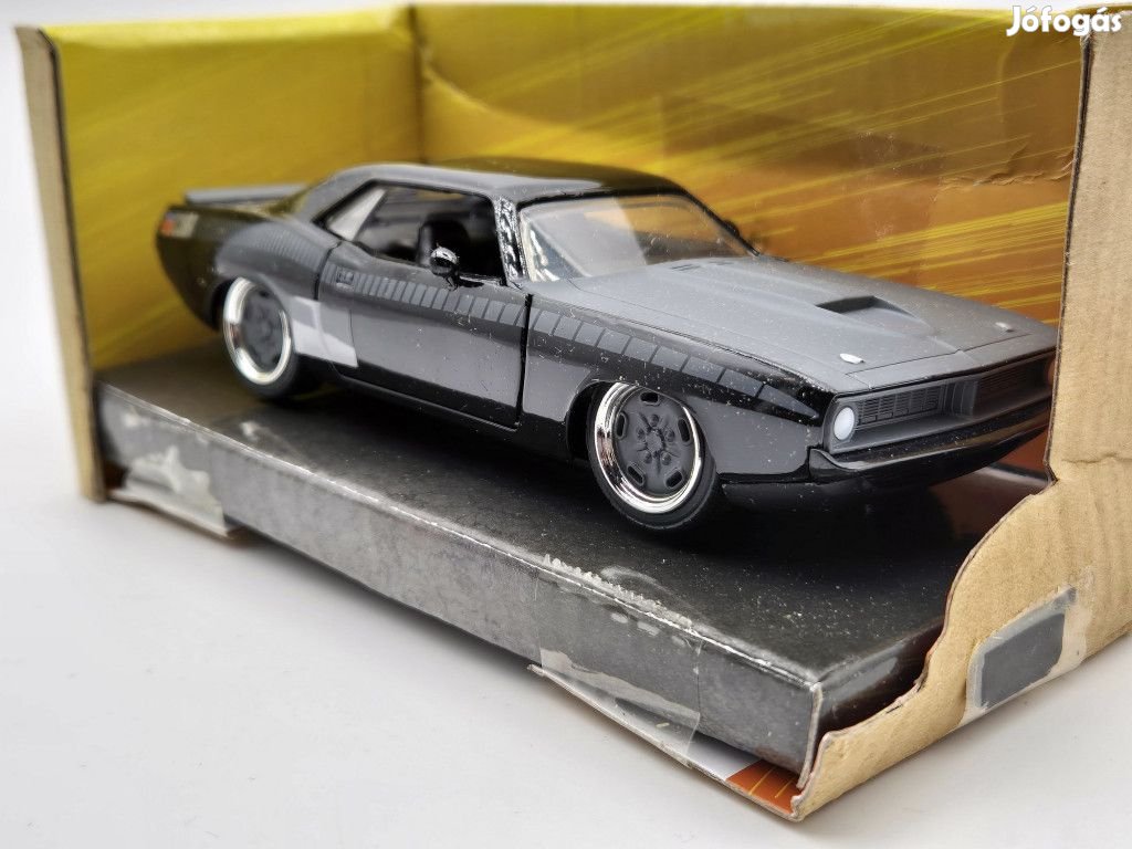 Fast and Furious - Halálos iramban - Plymouth Barracuda -  Jada Toys