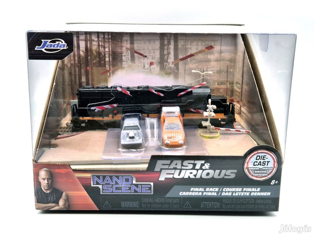 Fast and Furious - Halálos iramban - vonat jelenet -  Jada - nano