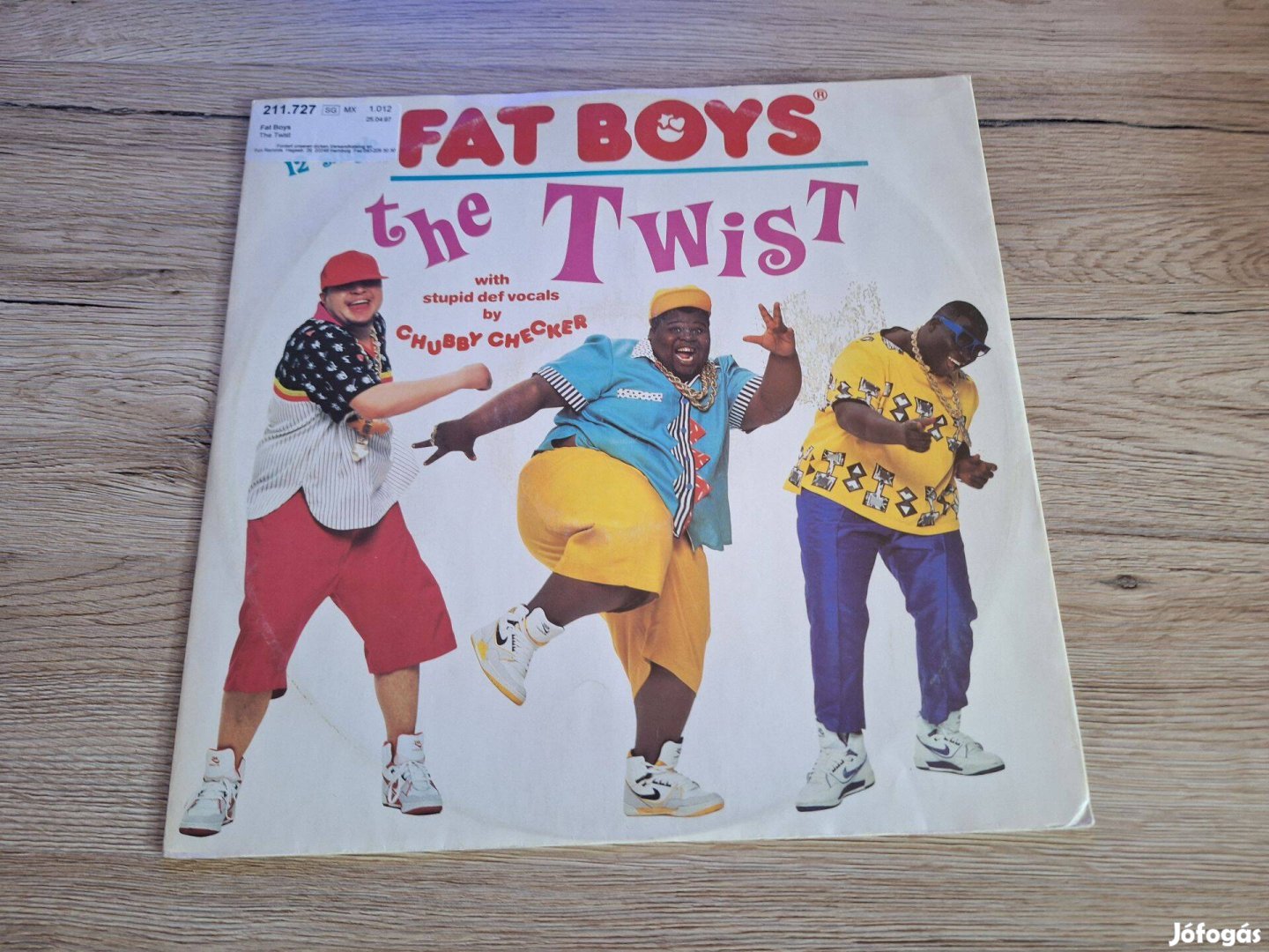 Fat Boys -The Twist maxi bakelit lemez ! LP