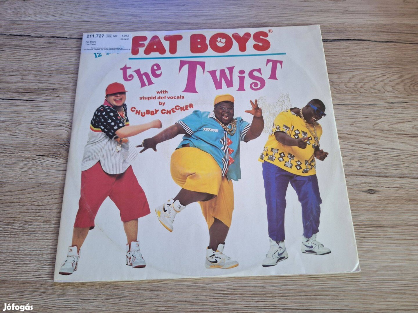 Fat Boys - The Twist maxi bakelit lemez! LP