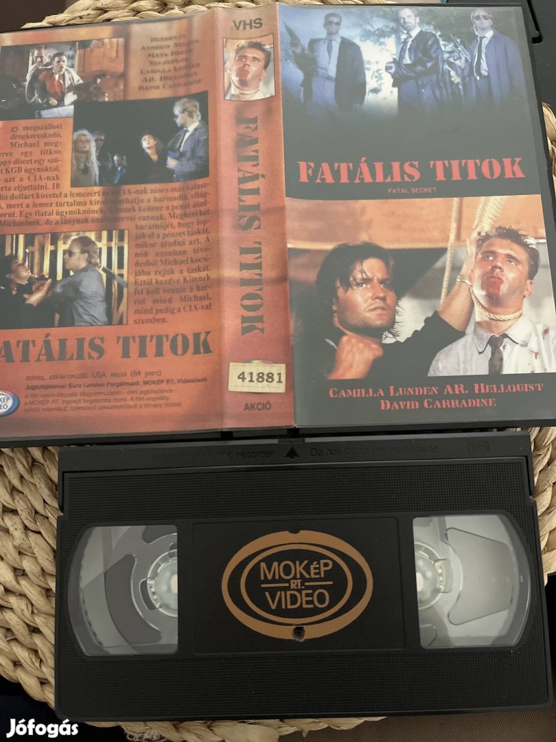 Fatális titok vhs