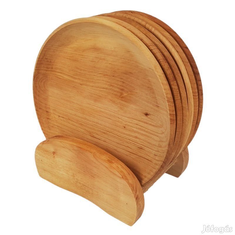 Fatányér készlet állvánnyal
