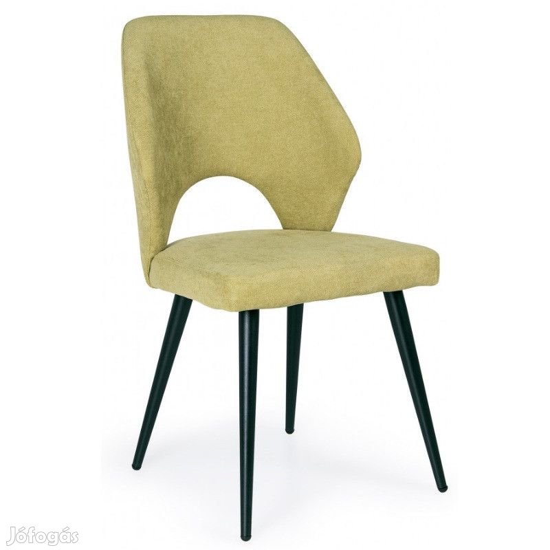 Favázas étkezőszék zöld T14915