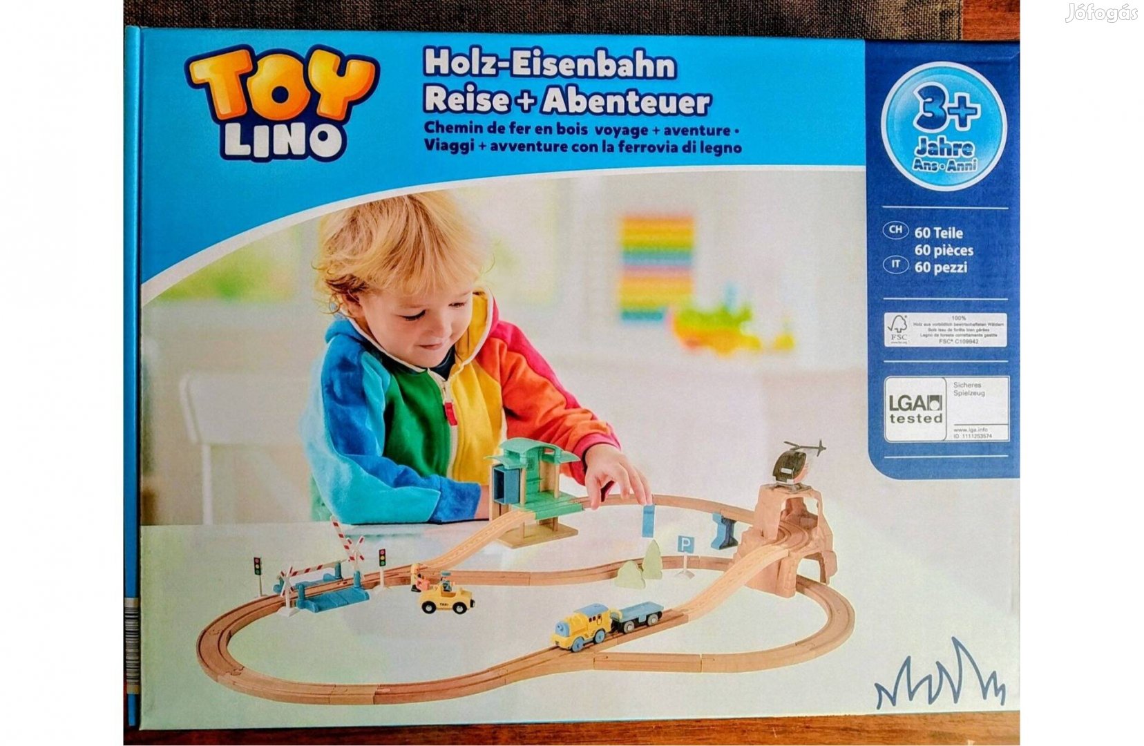 Favonat Előre-Hátra Önjáró Vonattal sok kiegészítővel Toy