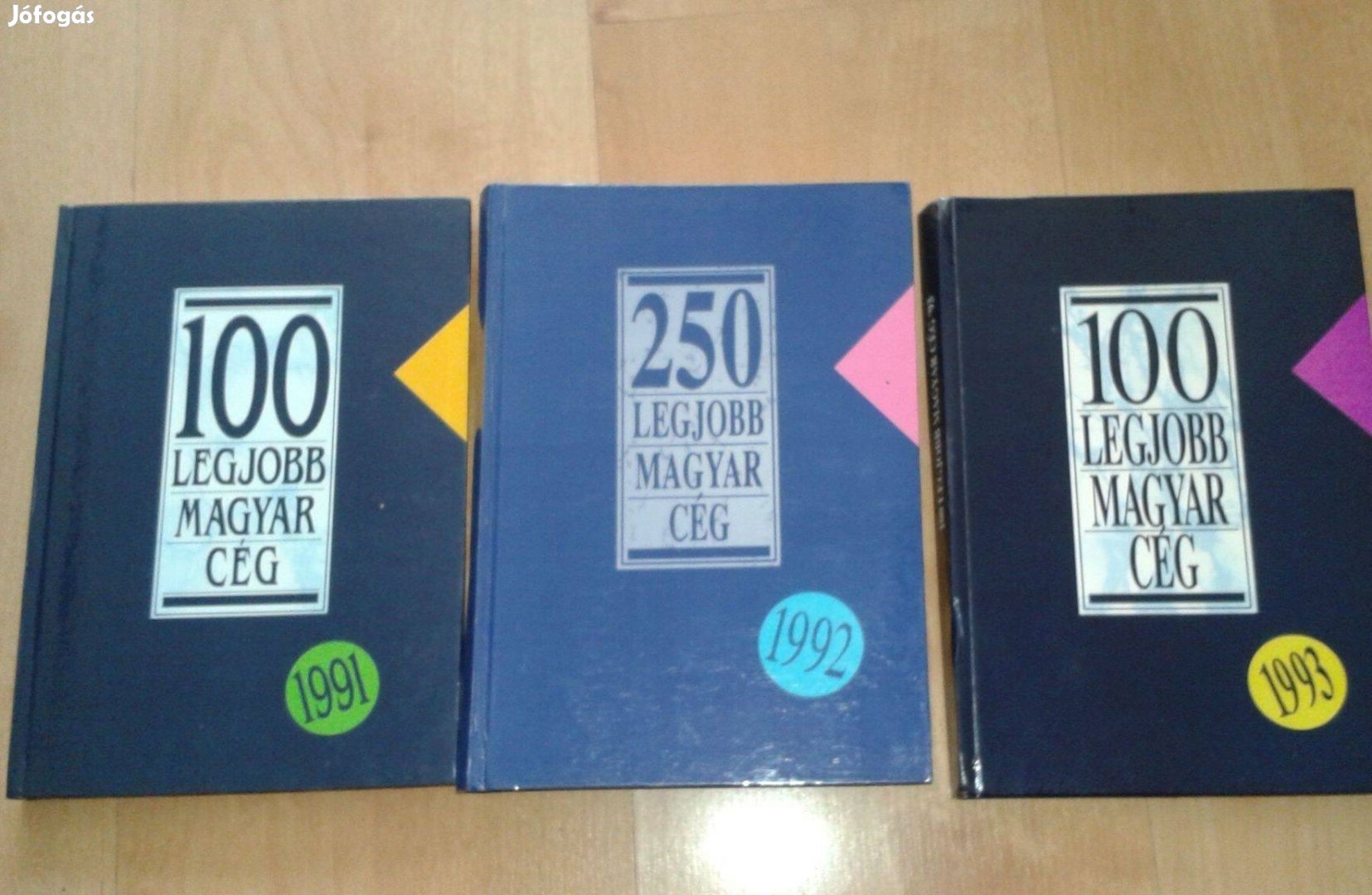 Fáy L. (szerk.): A legjobb magyar cégek 1991., 1992, 1993